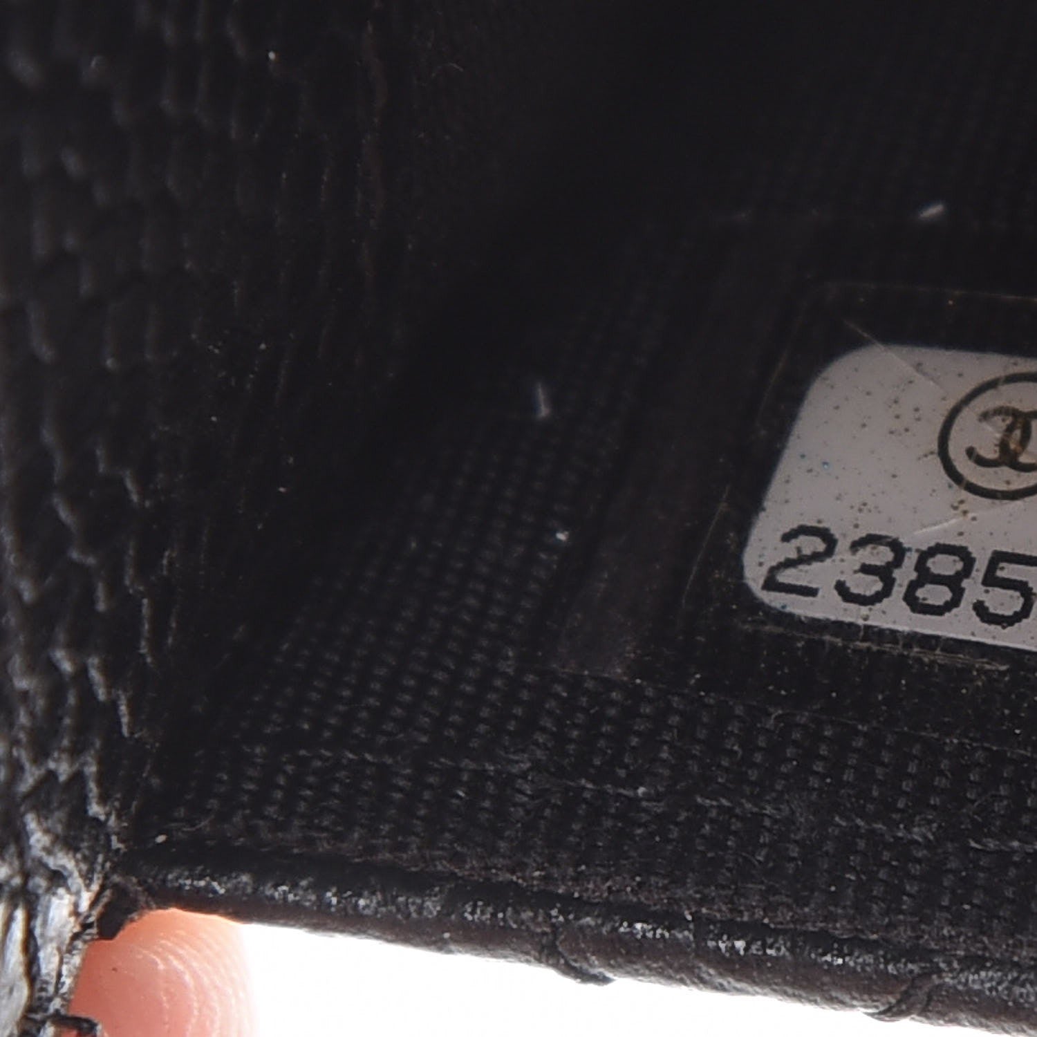 Chanel Caviar Quilted Flap Card Holder Black 7 of 9