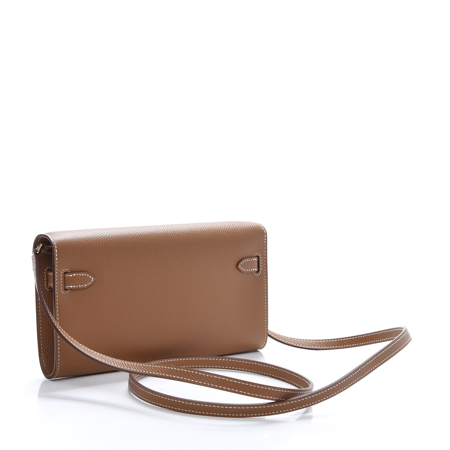 Hermes Epsom Kelly Wallet To Go Gold 2 of 8