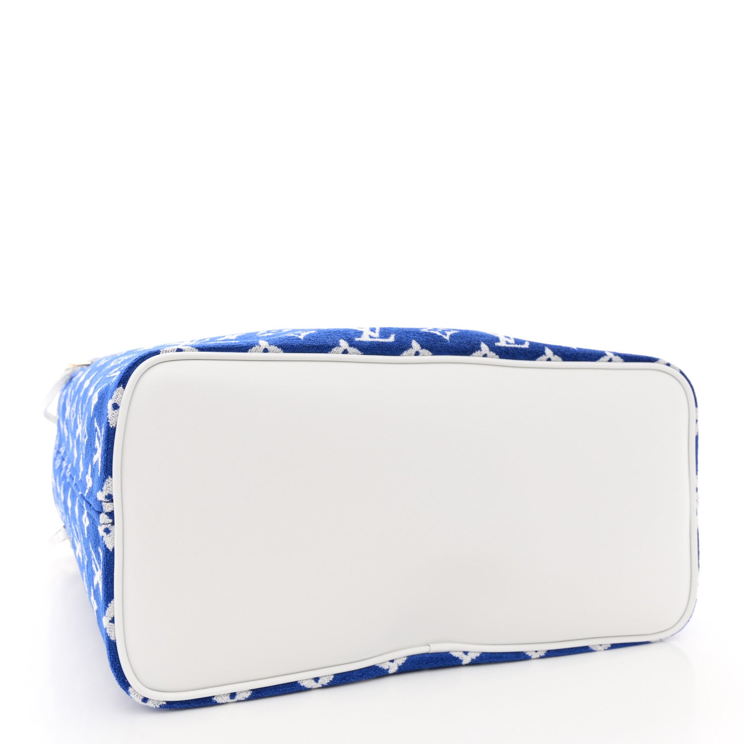 Louis Vuitton Jacquard Velvet Monogram LV Match Neverfull MM Bleu 5 of 14