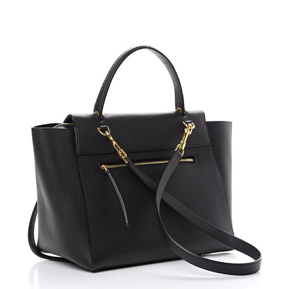 Celine Grained Calfskin Mini Belt Bag Black 2 of 12
