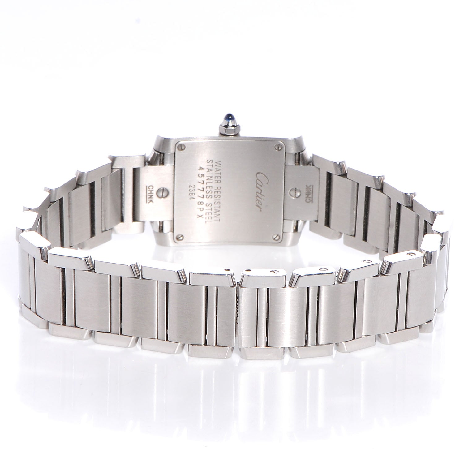 Cartier Stainless Steel 20mm Tank Francaise Quartz Watch 5 of 7