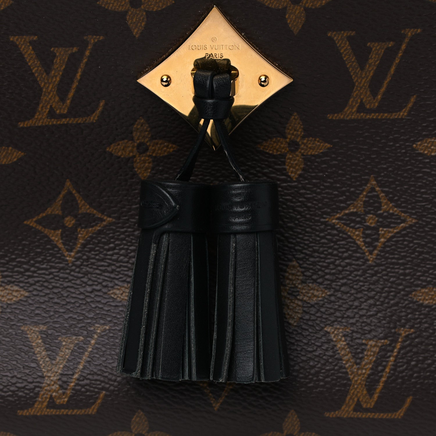 Louis Vuitton Monogram Saintonge Black 9 of 9