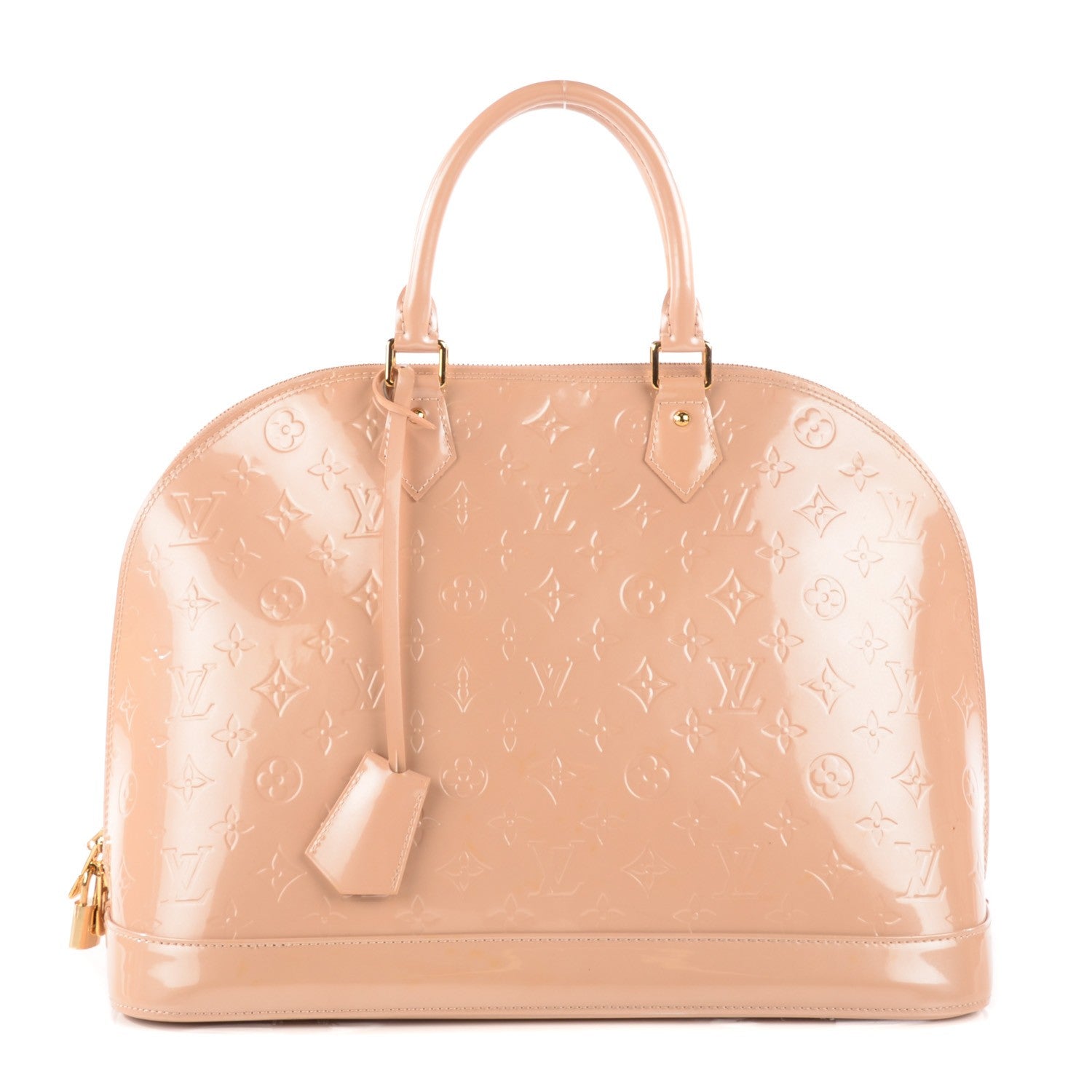 Louis Vuitton Vernis Alma GM Rose Florentin 1 of 7