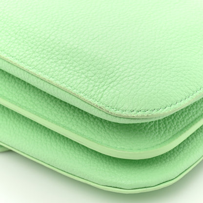 Bottega Veneta Calfskin Mount Envelope Bag Wasabi 15 of 15