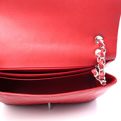 Chanel Caviar Quilted Maxi Single Flap Red 4 of 4