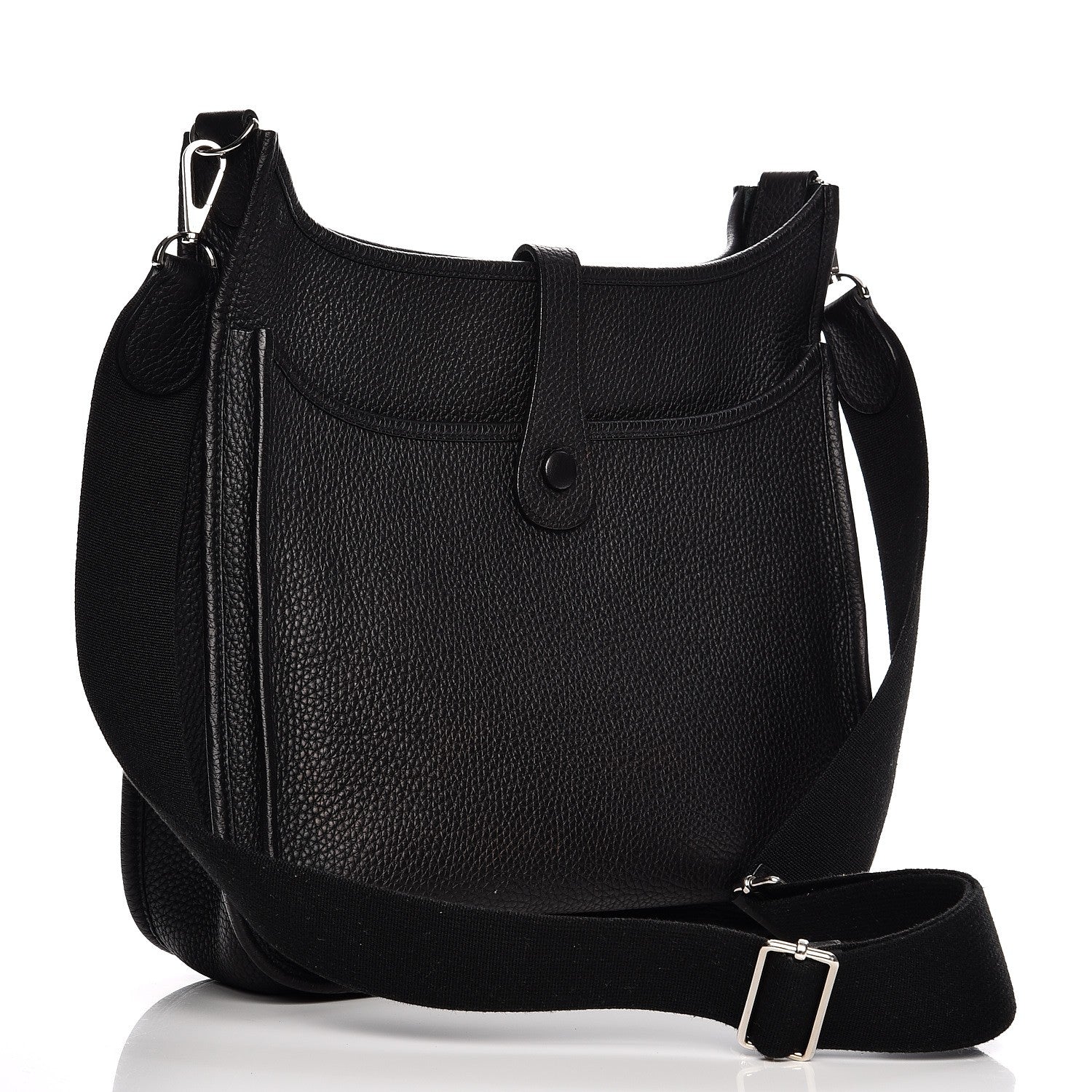 Hermes Taurillon Clemence Evelyne III GM Black 3 of 13