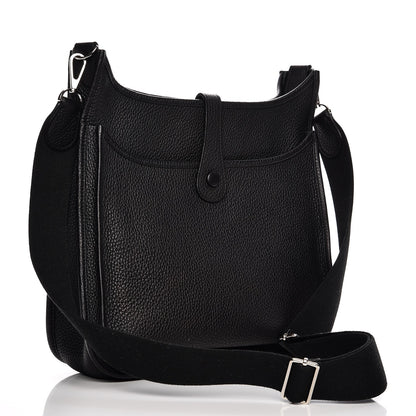 Hermes Taurillon Clemence Evelyne III GM Black 3 of 13