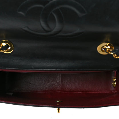 Chanel Lambskin Quilted XL Jumbo Single Flap Black 5 of 10
