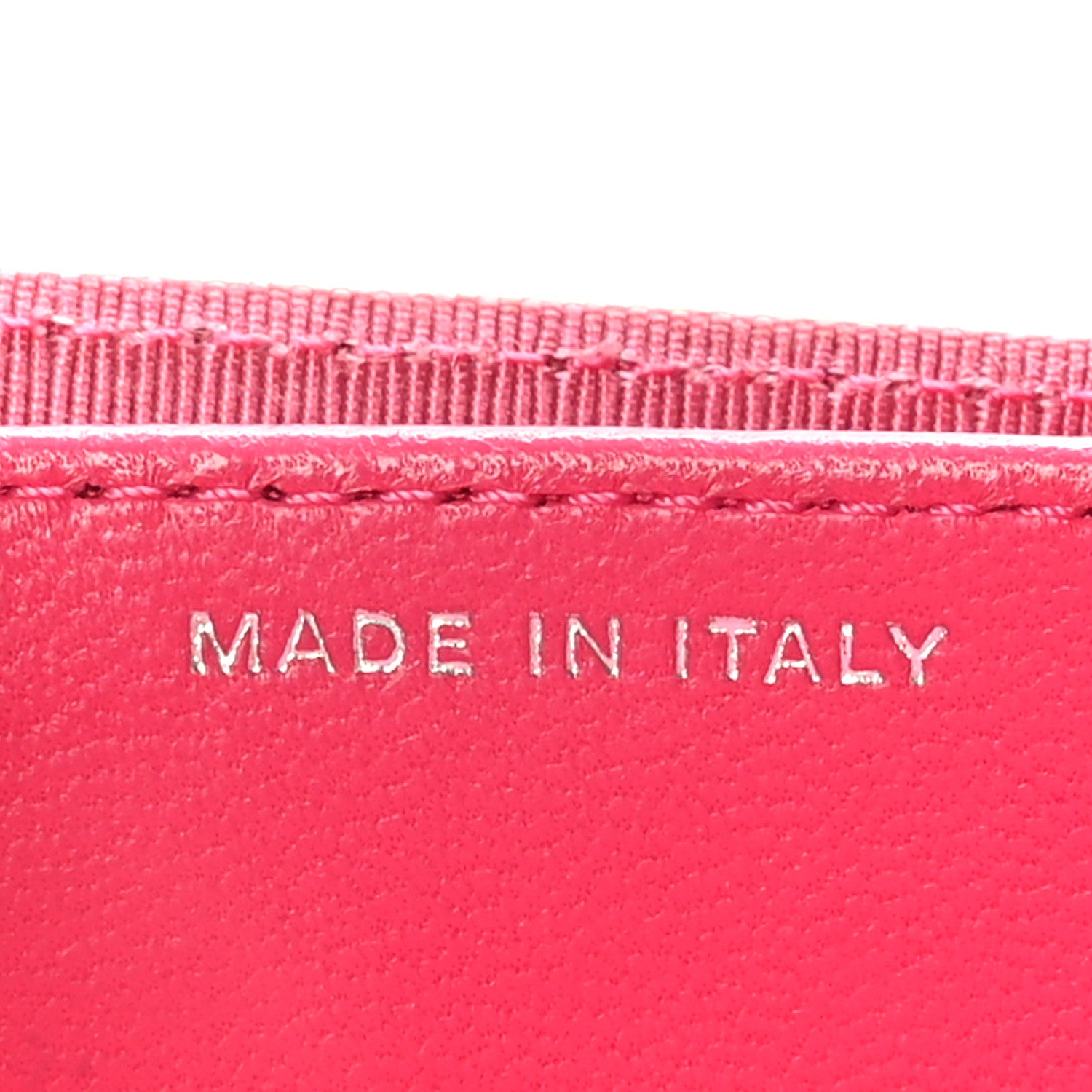 Chanel Lambskin Quilted Flap Card Holder Wallet Pink 7 of 8