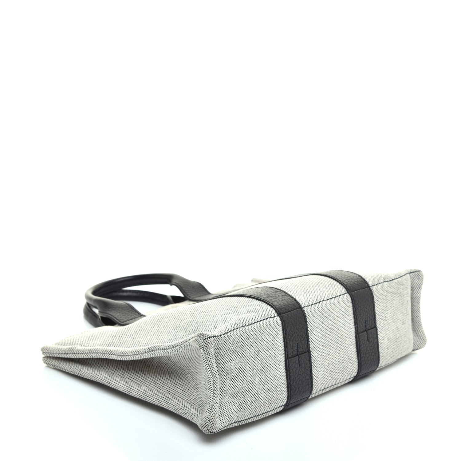 Hermes Buffle Skipper Toile Tote Black 4 of 8
