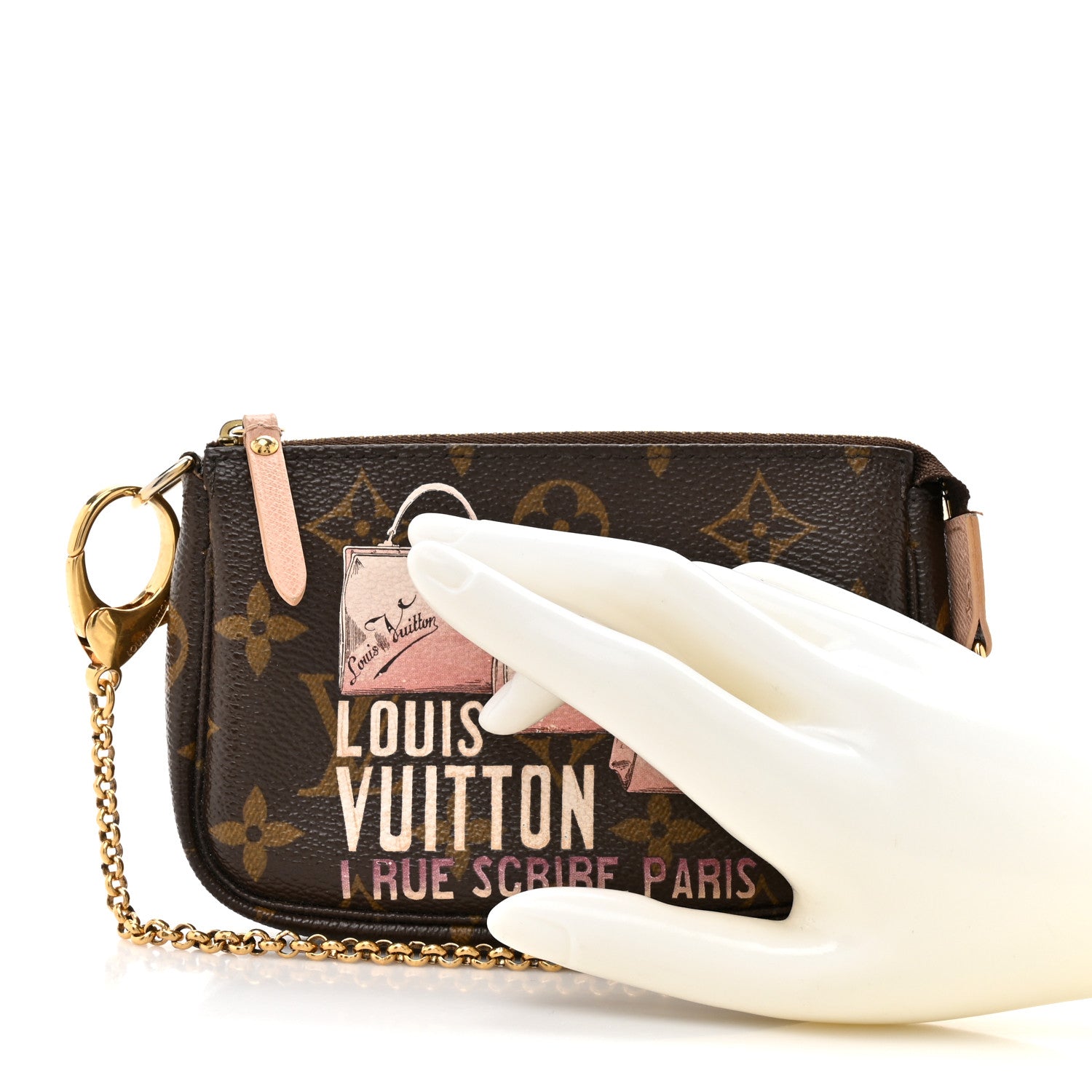 Louis Vuitton Monogram Affiche Mini Pochette Accessories 2 of 11