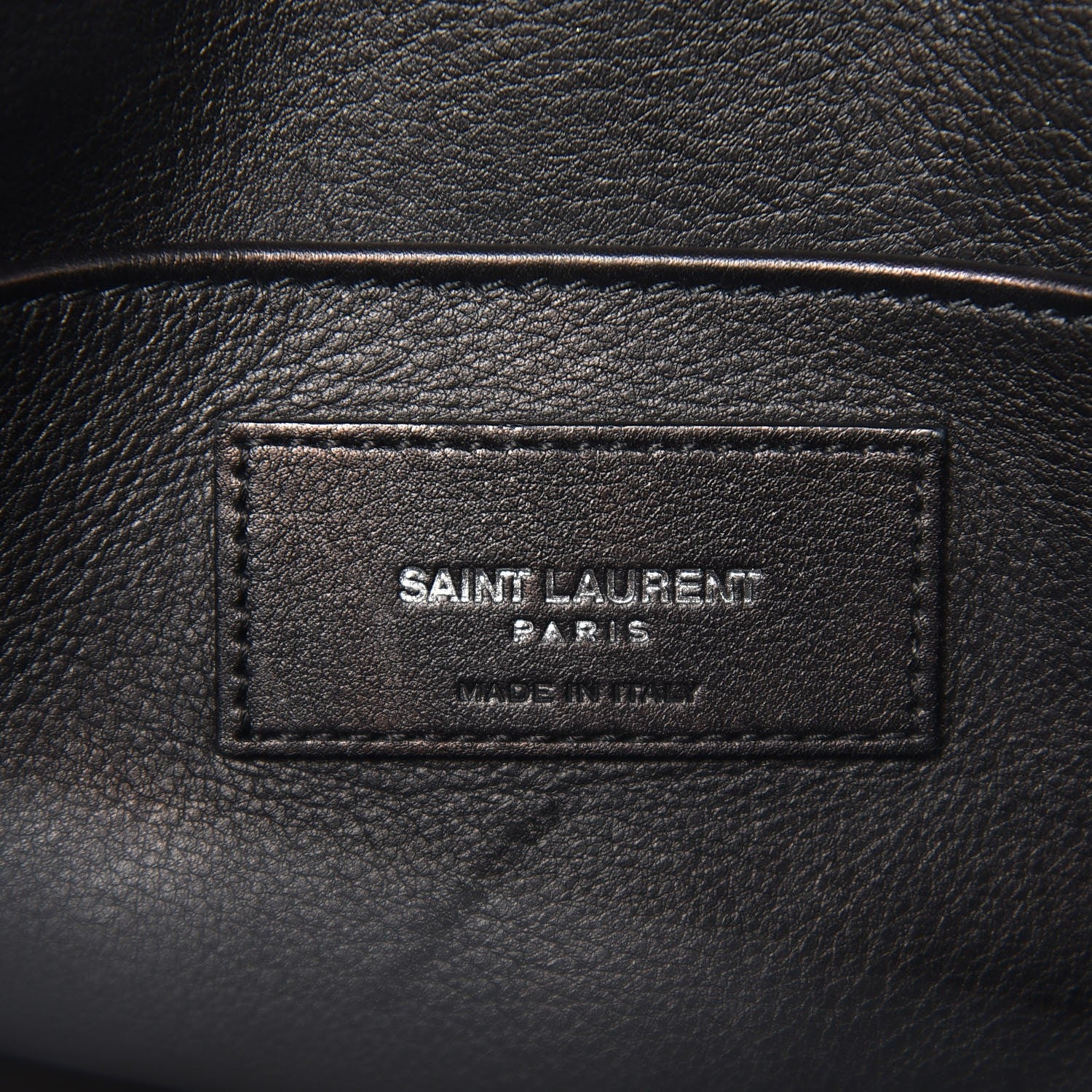Saint Laurent Smooth Calfskin Small Monogram Cabas Black 7 of 11