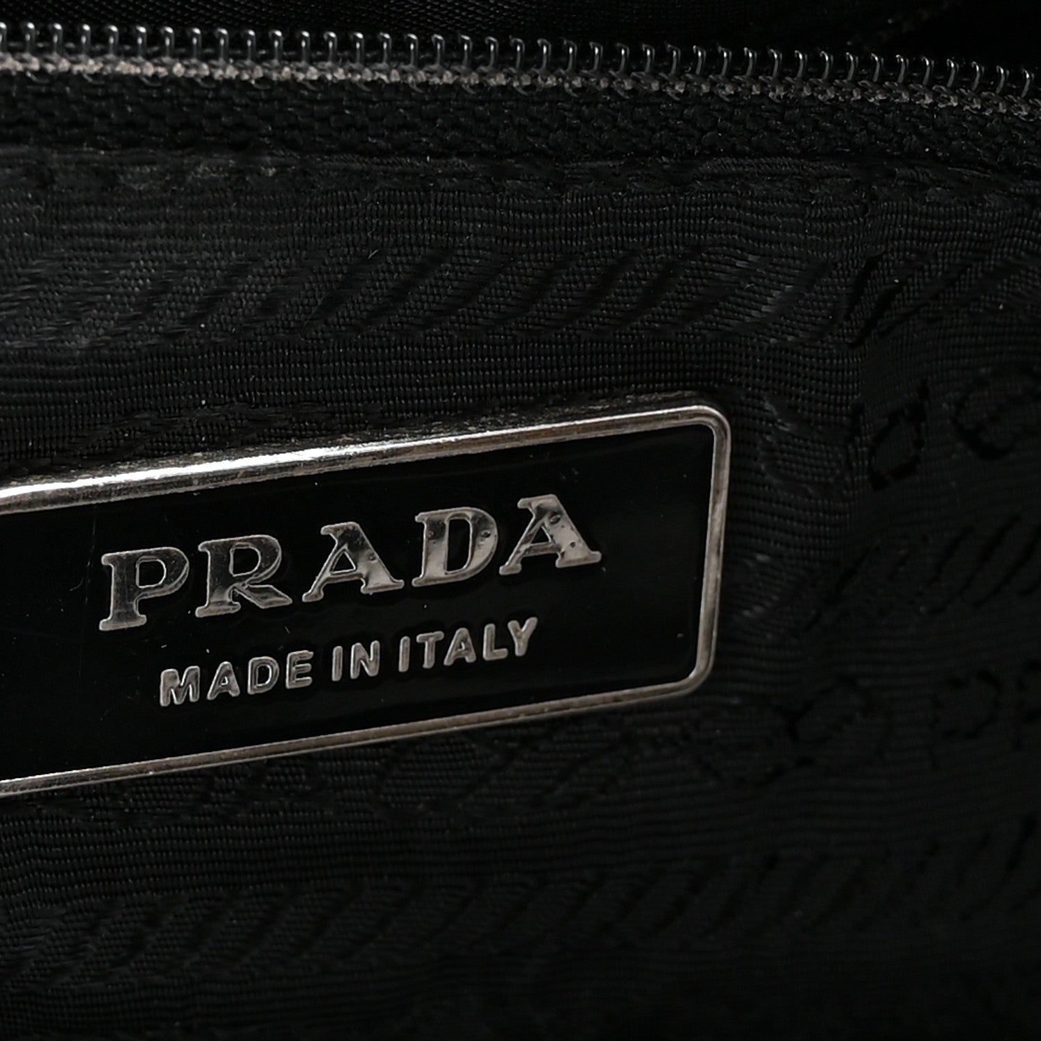 Prada Tessuto Nylon Shopping Tote Black 6 of 9