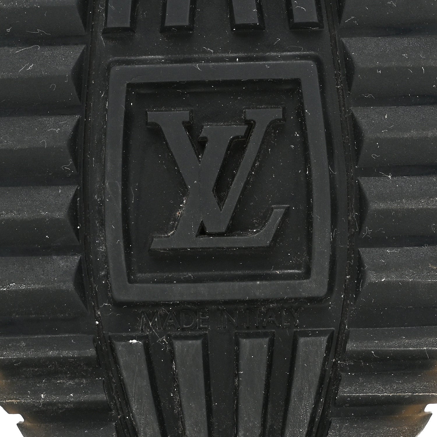 Louis Vuitton Suede Monogram Run Away Sneakers 38 Black 7 of 10