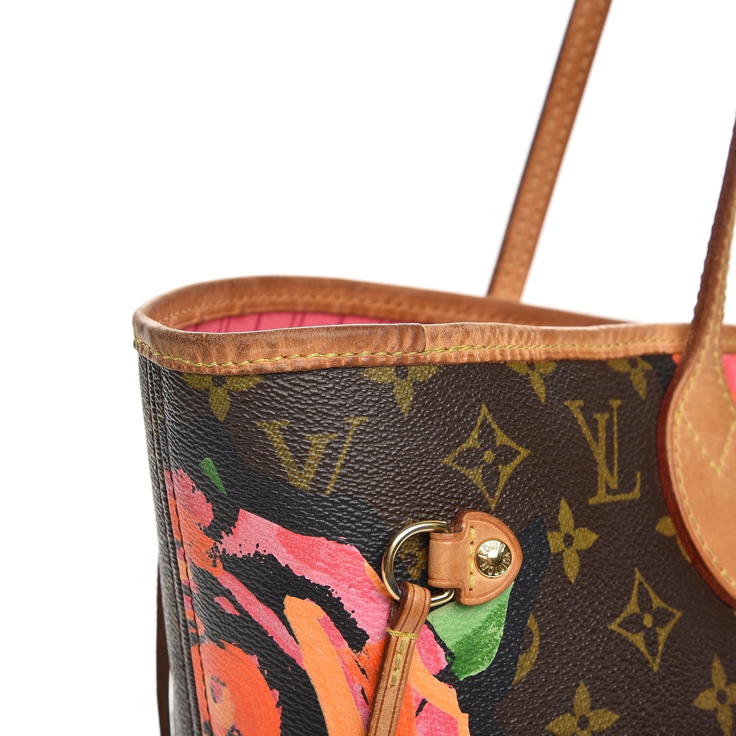 Monogram Roses Neverfull MM