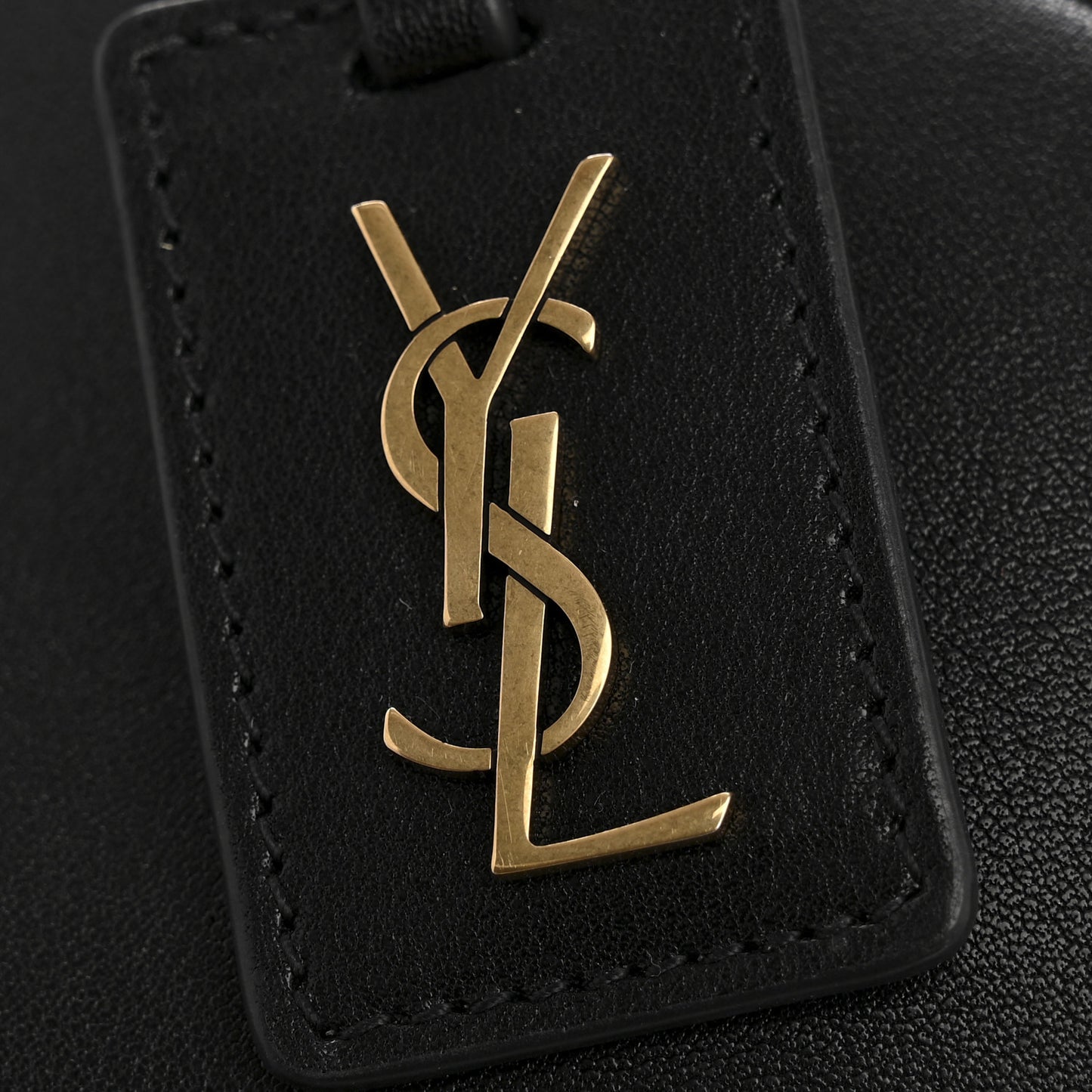 Calfskin Small Bucket Bag Black