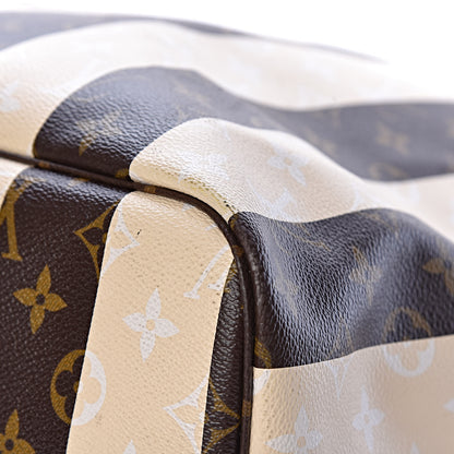 Louis Vuitton Monogram Rayures Neverfull XL 20 of 21