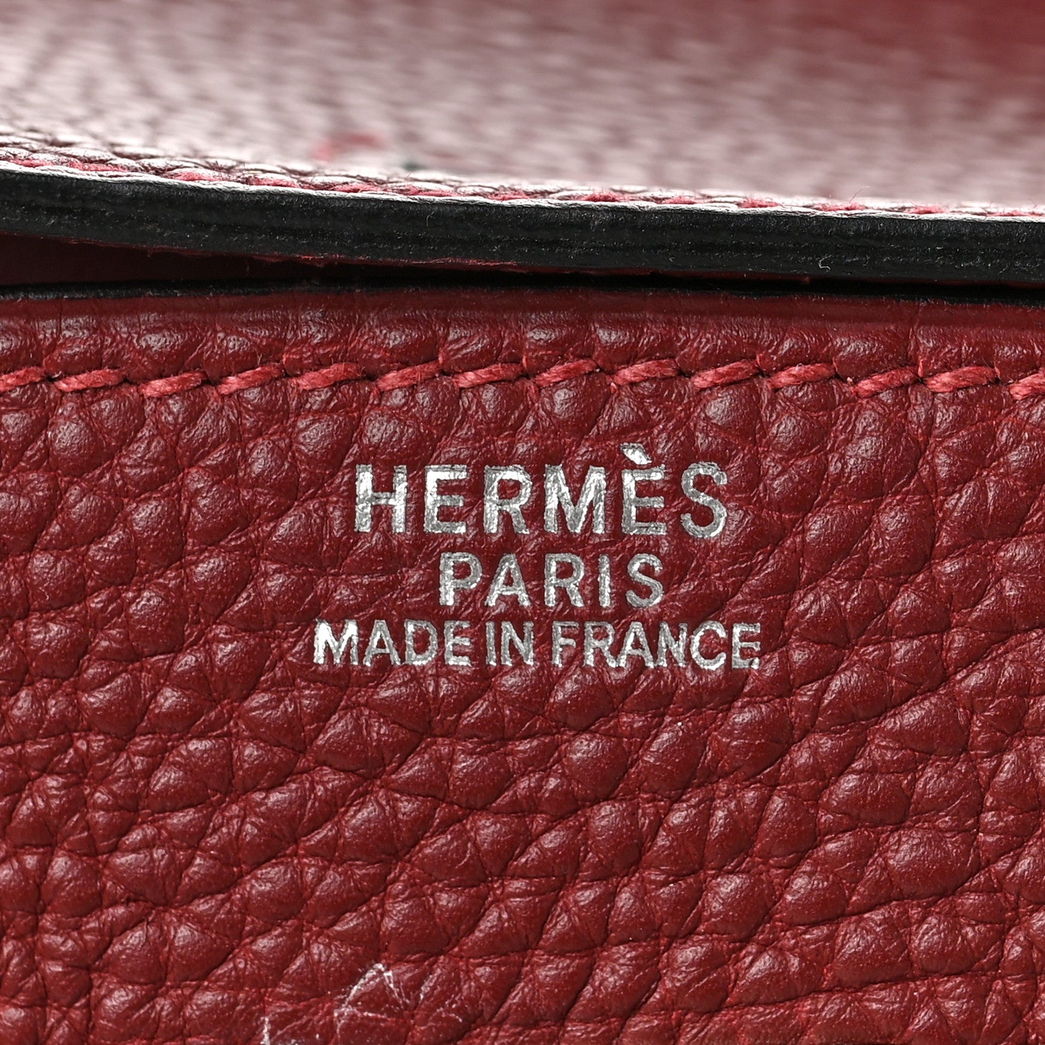 Hermes Togo Birkin 30 Rouge H 6 of 6