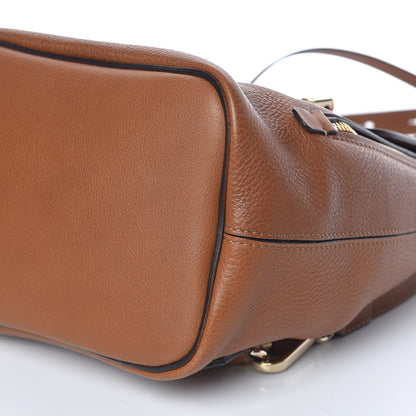 Chloe Suede Calfskin Small Faye Backpack Tobacco 10 of 10