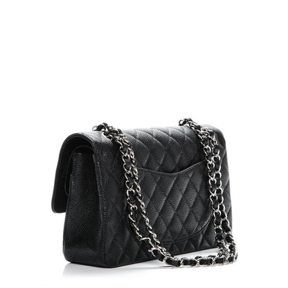 Chanel Caviar Quilted Medium Double Flap Black 3 of 8
