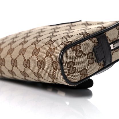 Gucci Monogram Belt Bag Dark Brown 10 of 10