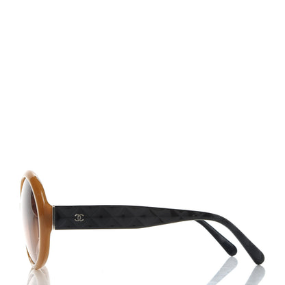 Chanel Quilted CC Mod Sunglasses 5120 Brown 3 of 8