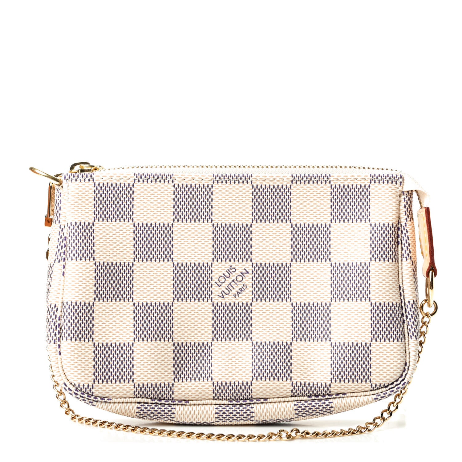 Louis Vuitton Damier Azur Mini Pochette Accessories 1 of 8
