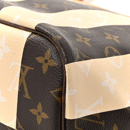 Louis Vuitton Monogram Rayures Neverfull MM 20 of 21