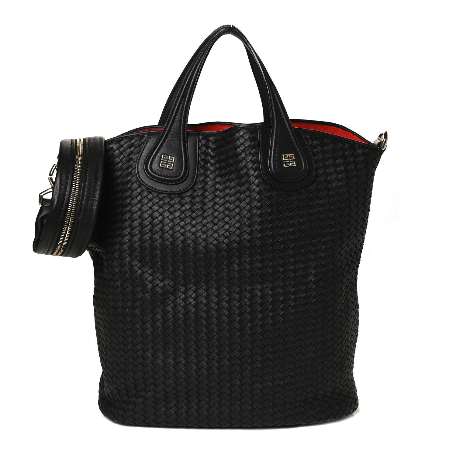 Givenchy Lambskin Woven Large Nightingale Black 1 of 11