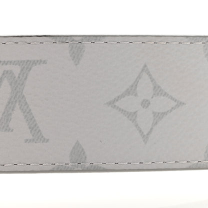 Louis Vuitton Taiga Monogram 40mm LV Initiales Belt 100 40 White 6 of 7