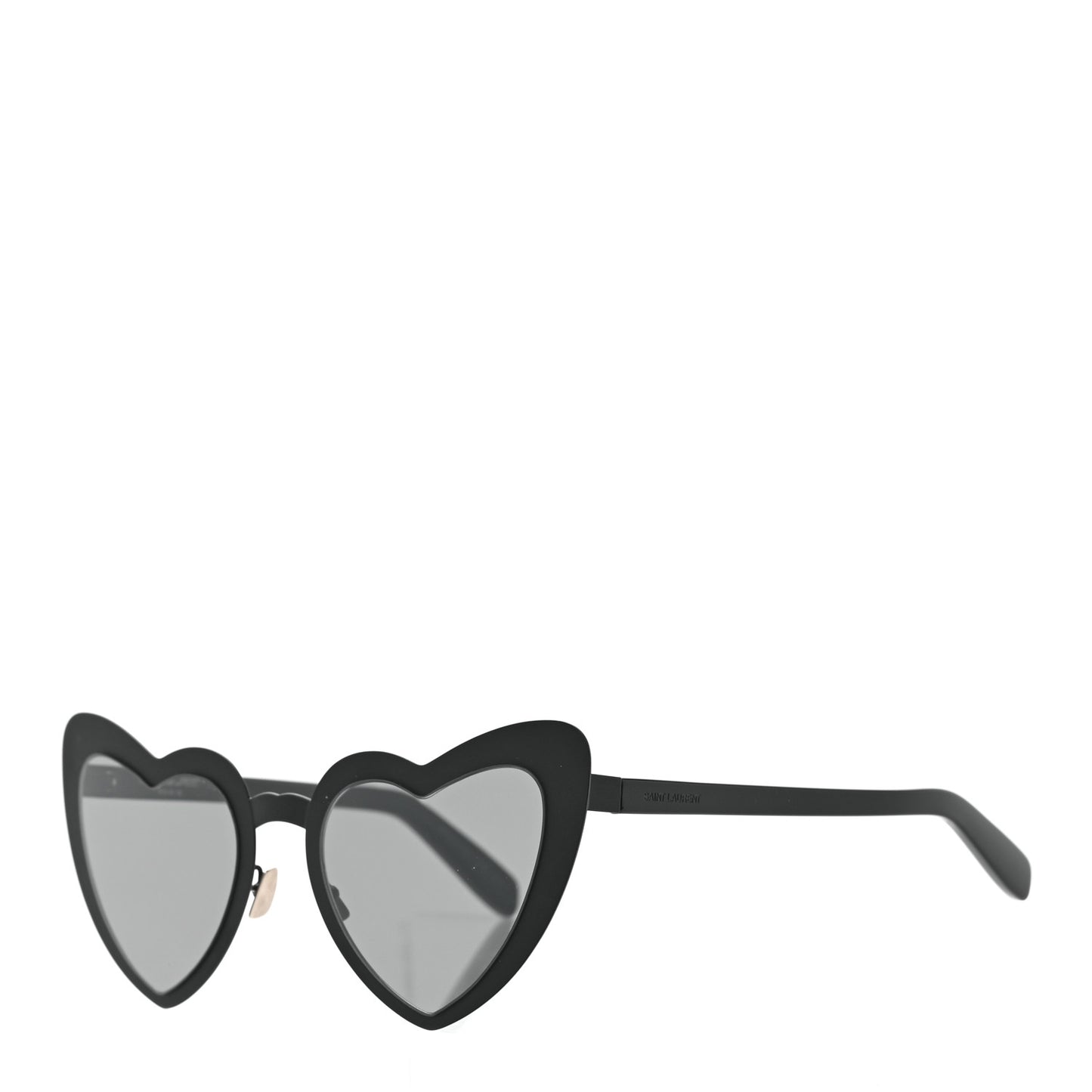 Acetate Heart Frame Loulou SL196 Sunglasses Black