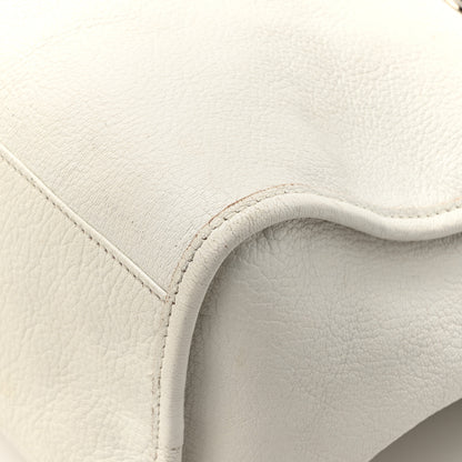 Balenciaga Chevre Silver Metallic Edge Hardware City White 12 of 17