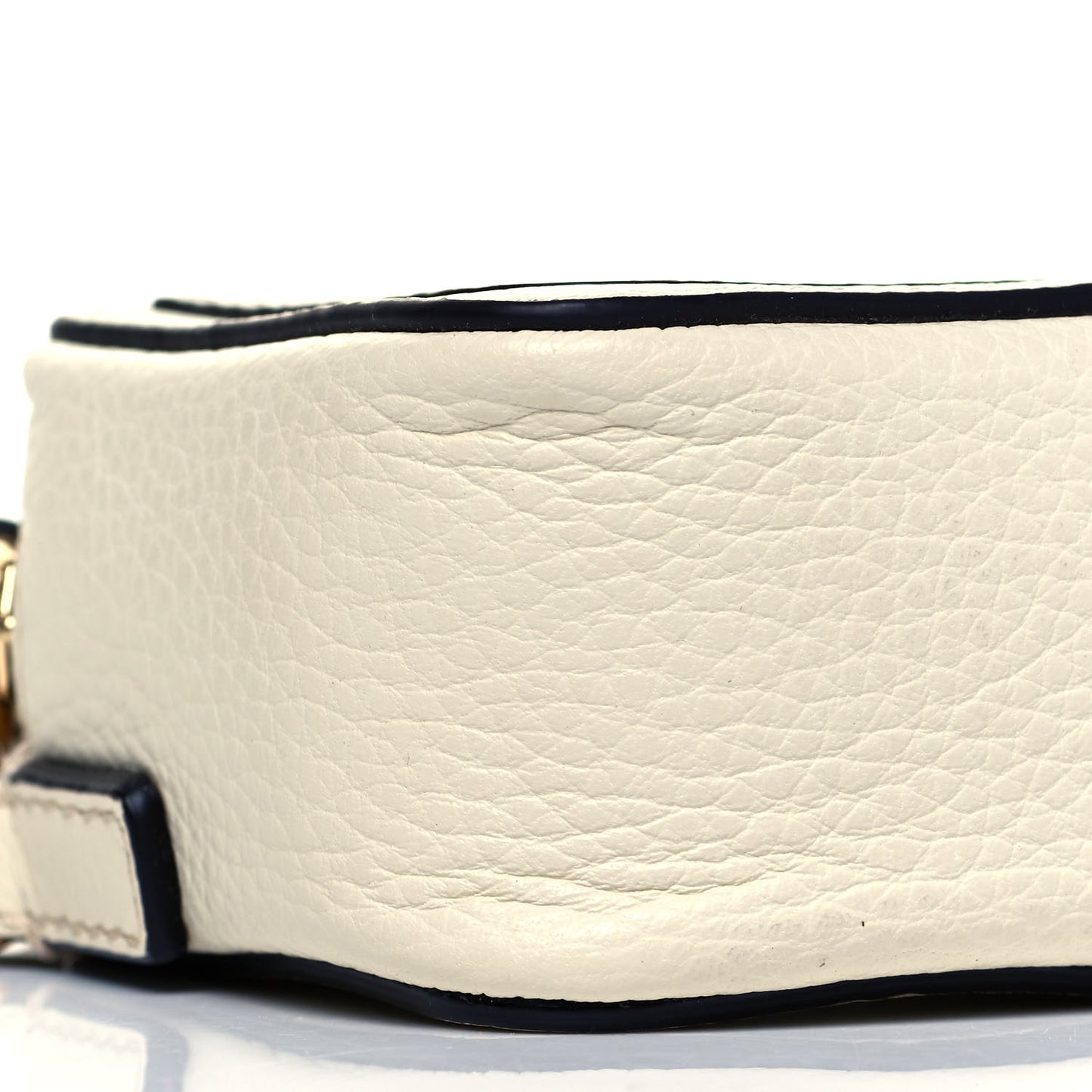 Calfskin Mini Marcie Crossbody Bag Natural White