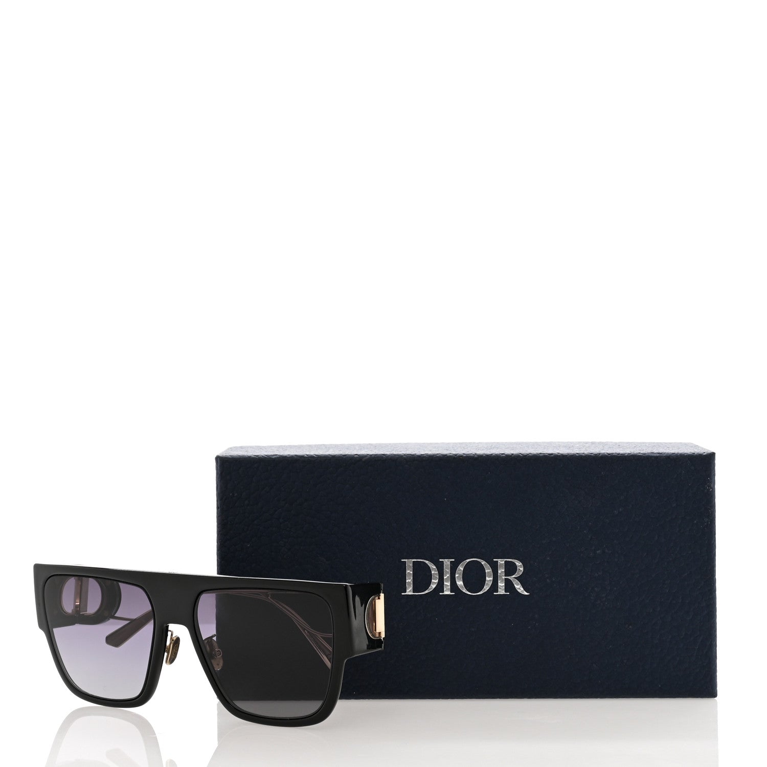 Christian Dior Rectangular 30 Montaigne S3U Sunglasses Black 8 of 8