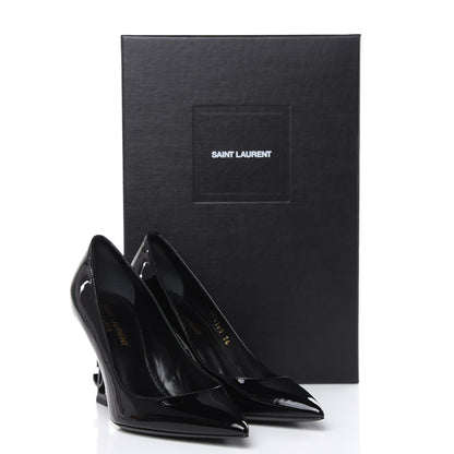 Saint Laurent Patent Opyum 85 Pumps 36 Black 9 of 9