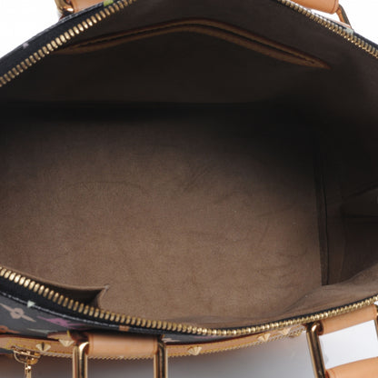 Louis Vuitton Monogram Multicolor Alma Black 6 of 8