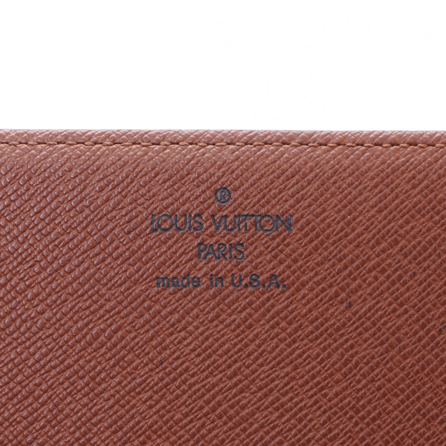 Louis Vuitton Monogram Simple Checkbook 4 of 7