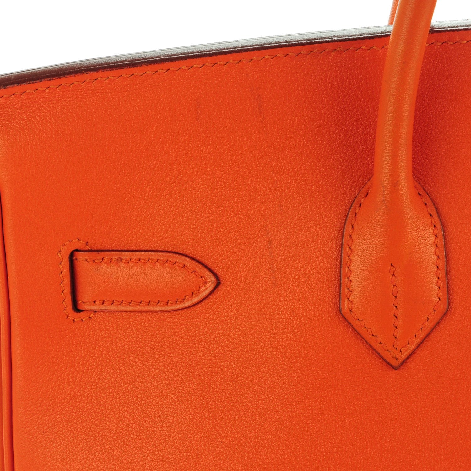 Hermes Swift Birkin 35 Orange 24 of 28