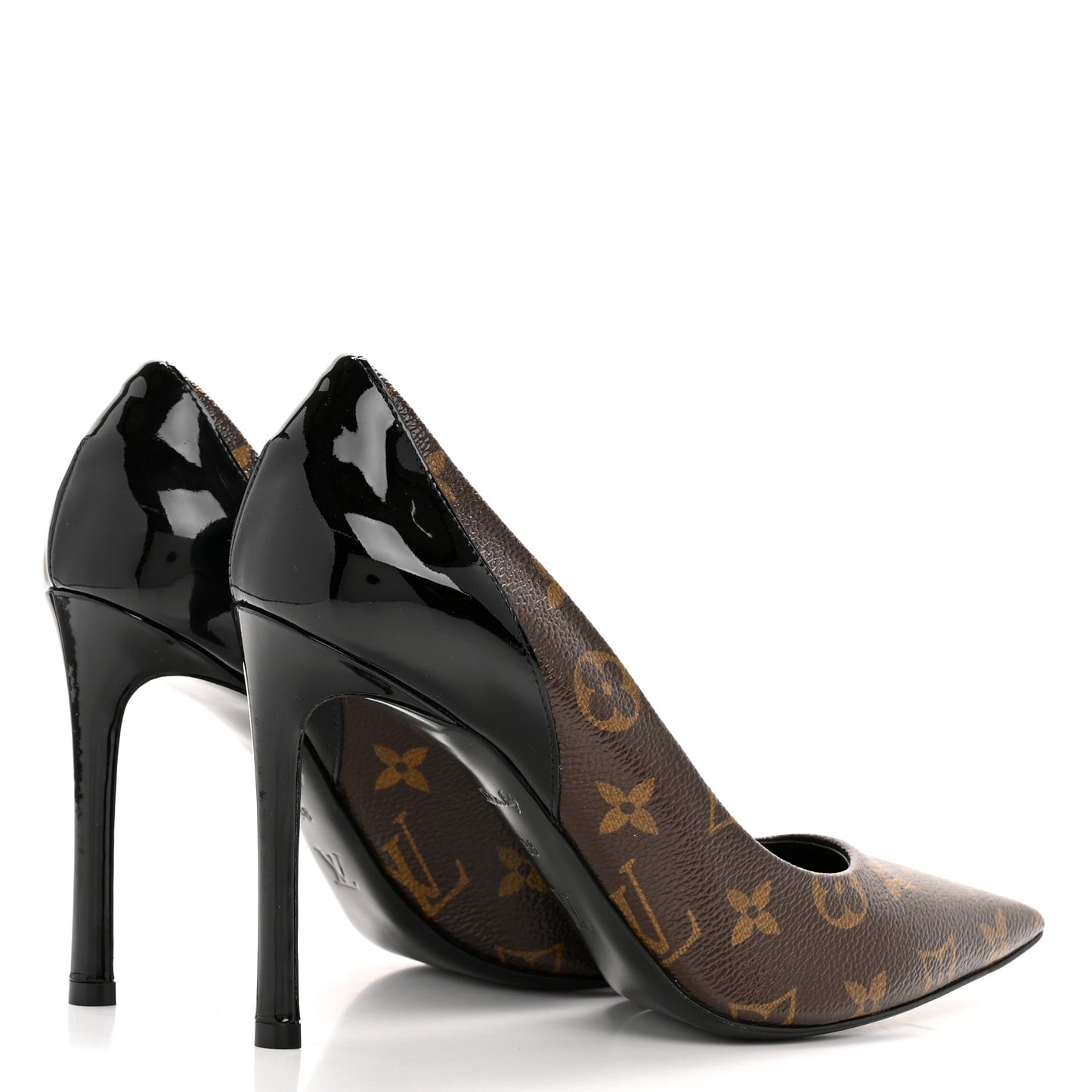 Monogram Cherie Pumps 38 Black