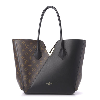 Louis Vuitton Calfskin Monogram Kimono Tote Black 1 of 10
