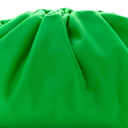 Bottega Veneta Smooth Butter Calf The Pouch Oversized Clutch Parakeet 15 of 30