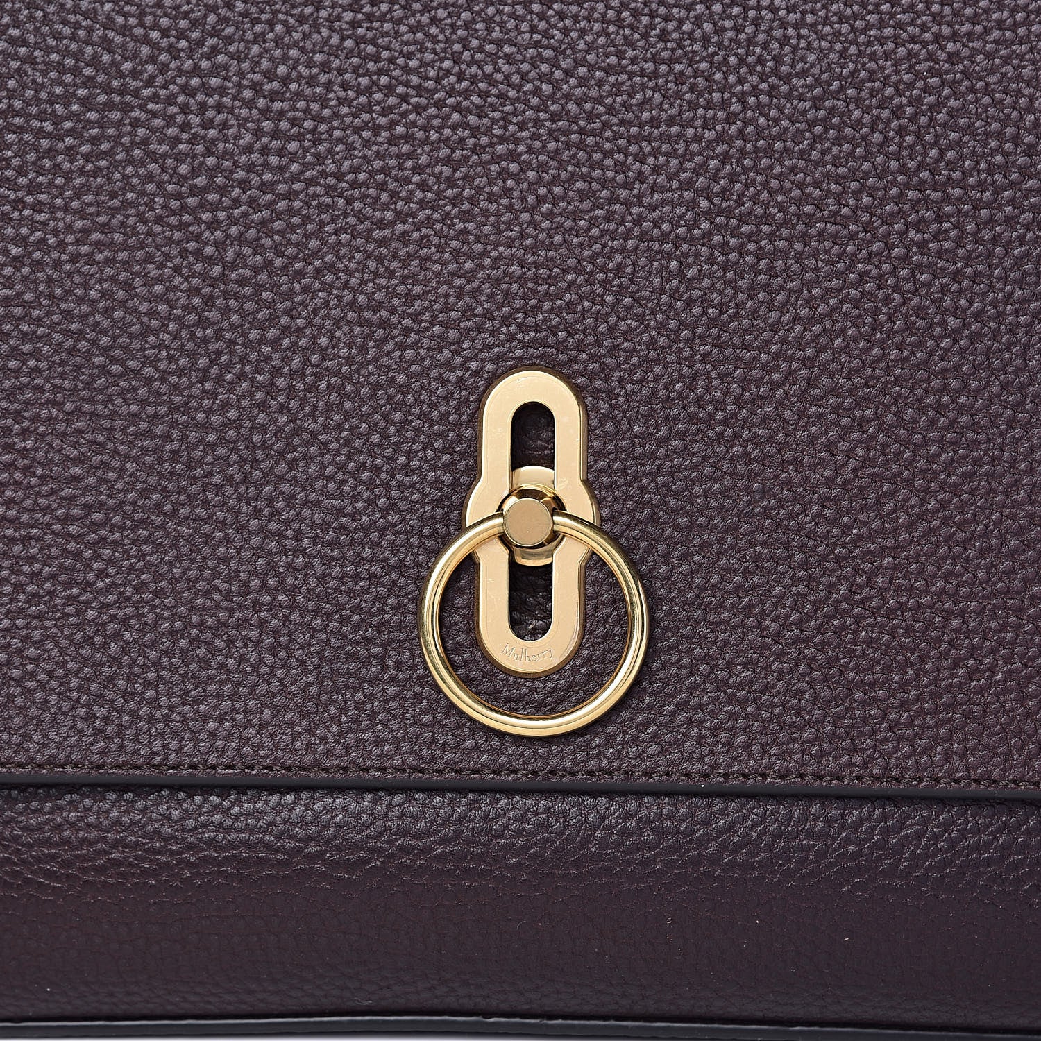 Mulberry Natural Grain Amberley Satchel Oxblood 11 of 11