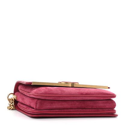 Chanel Grained Calfskin Stitched Small Enamel CC Flap Bag Pink 3 of 9