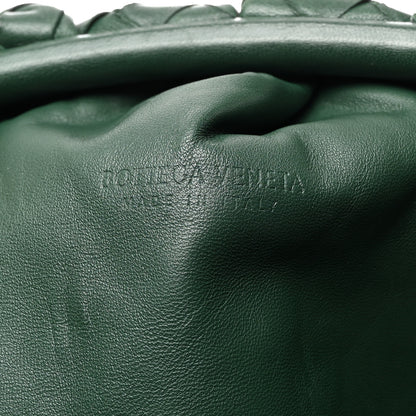 Bottega Veneta BOTTEGA VENETA Nappa Maxi Intrecciato The Pouch Oversized Clutch Raintree 7 of 9