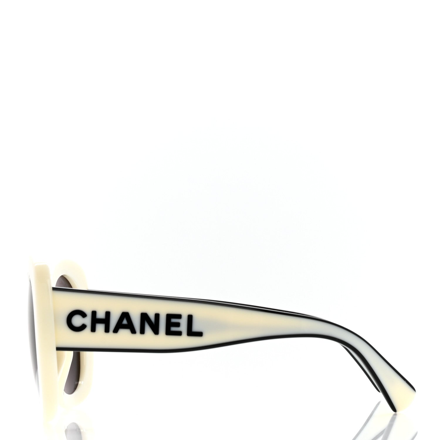 Chanel Acetate Sunglasses 71414A White 3 of 9