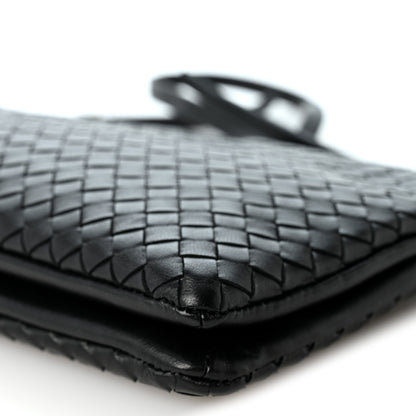 Bottega Veneta Nappa Intrecciato Medium Piccolo Pouch  Black 8 of 8