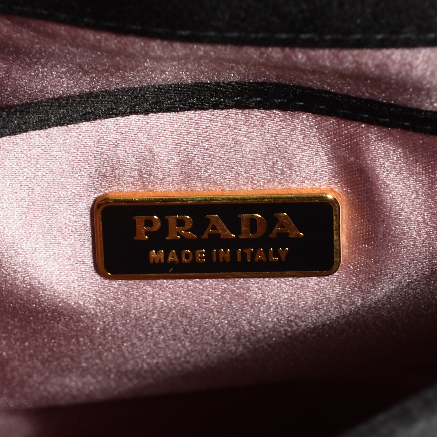 Prada Satin Crystal Evening Bag Black 6 of 8