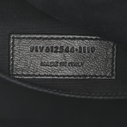 Saint Laurent Calfskin Matelasse Monogram Lou Camera Bag Black 9 of 10