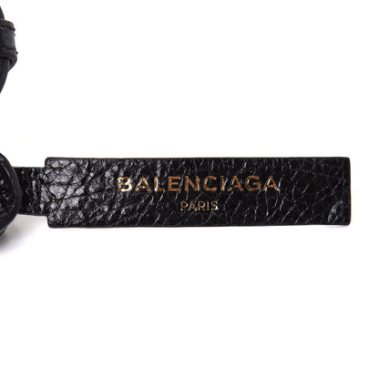 Balenciaga Agneau Classic Hardware Logo Shoulder Strap Black 3 of 6
