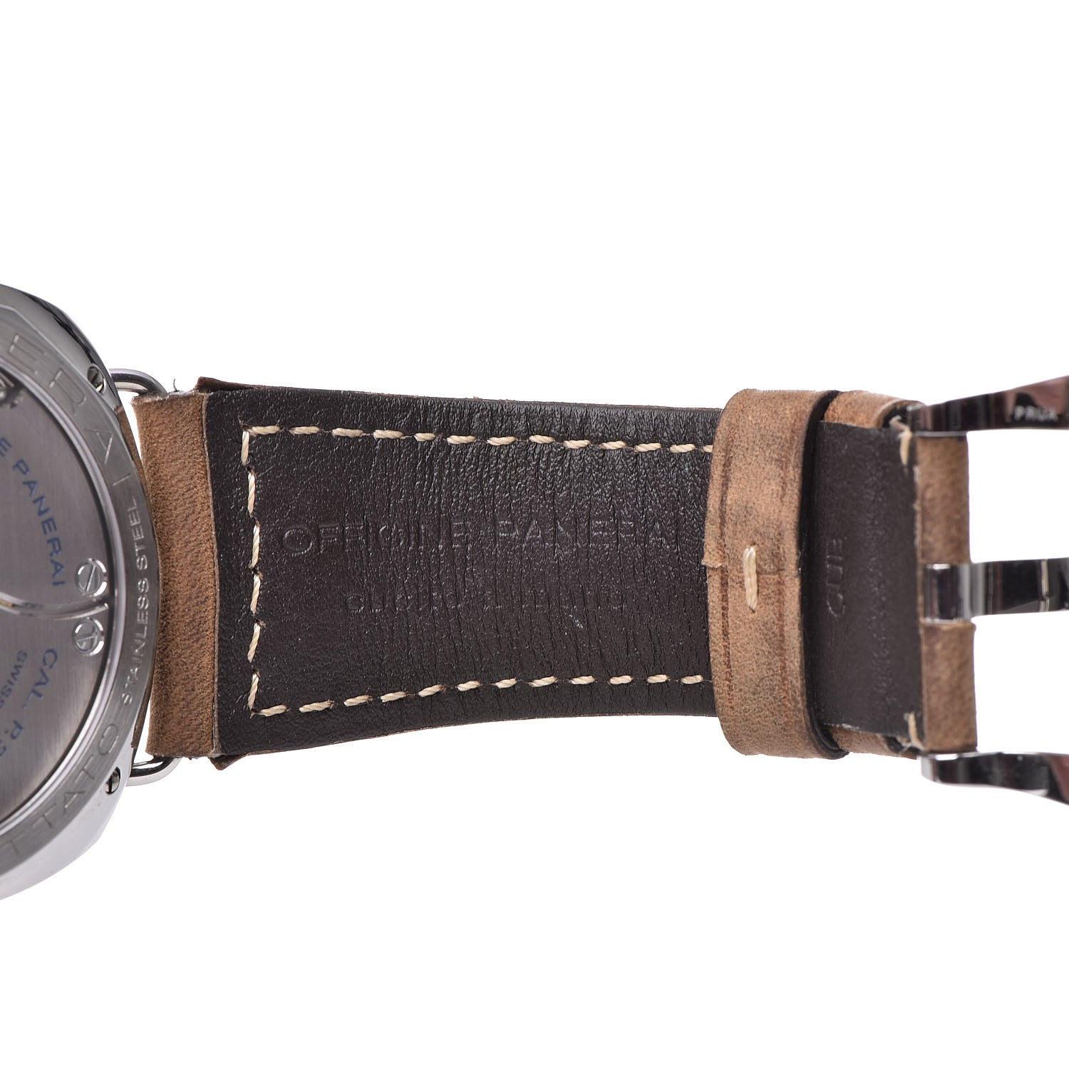 Panerai Stainless Steel Calfskin 47mm Radiomir S.L.C Manual Winding Watch Black PAM00425 7 of 11